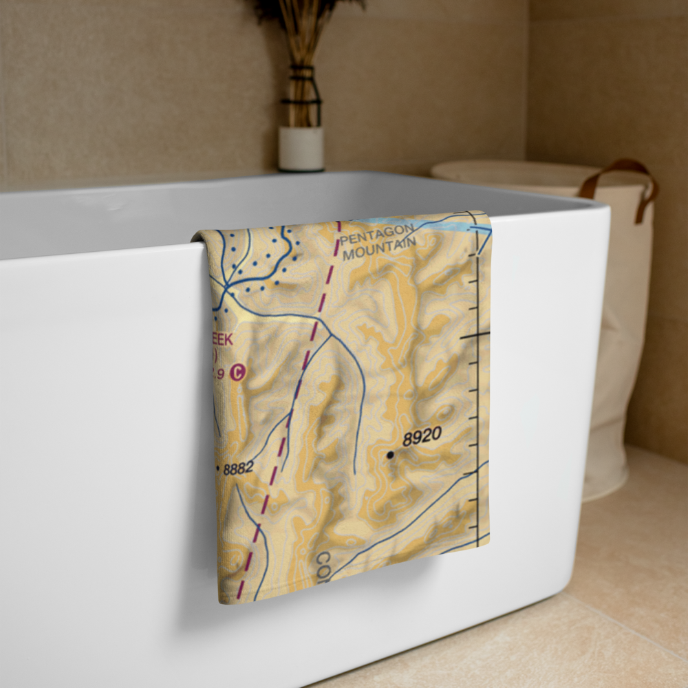 Meadow Creek Usfs Airport (0S1) VFR Sectional Towel 