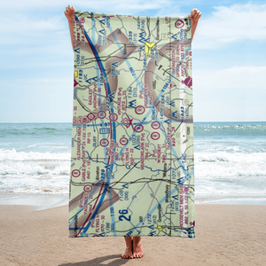 Meadowlark Airport (GA75) VFR Sectional Towel