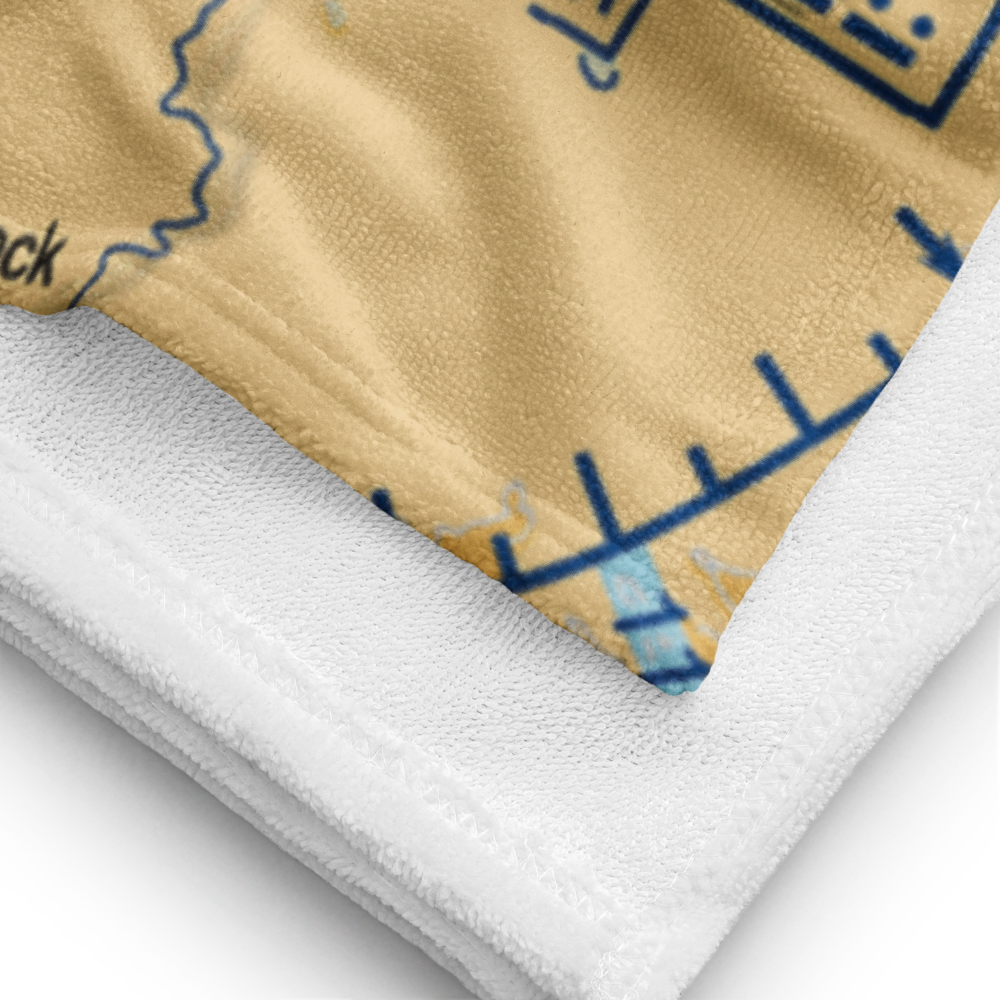 Medicine Bow Airport (80V) VFR Sectional Towel 