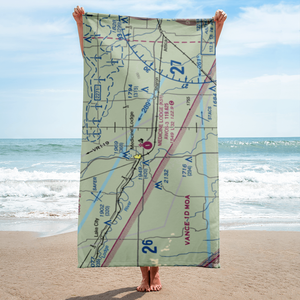 Medicine Lodge Airport (K51) VFR Sectional Towel