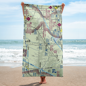 Melton Airport (US-0116) VFR Sectional Towel