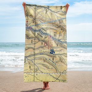 Memaloose Airport (25U) VFR Sectional Towel