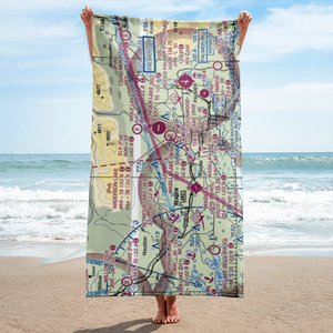 Memory Lake Seaplane Base (69AK) VFR Sectional Towel