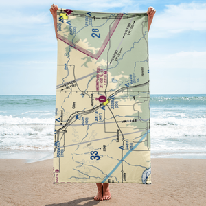 Memphis Municipal Airport (F21) VFR Sectional Towel