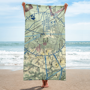 Mercey Hot Springs Airport (CN22) VFR Sectional Towel