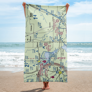Mercury Ranch Airport (2OK1) VFR Sectional Towel