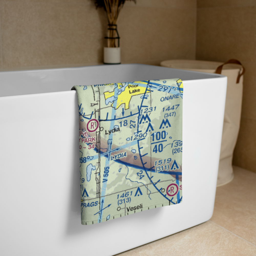 Merill L Harris Field (9MN6) VFR Sectional Towel 