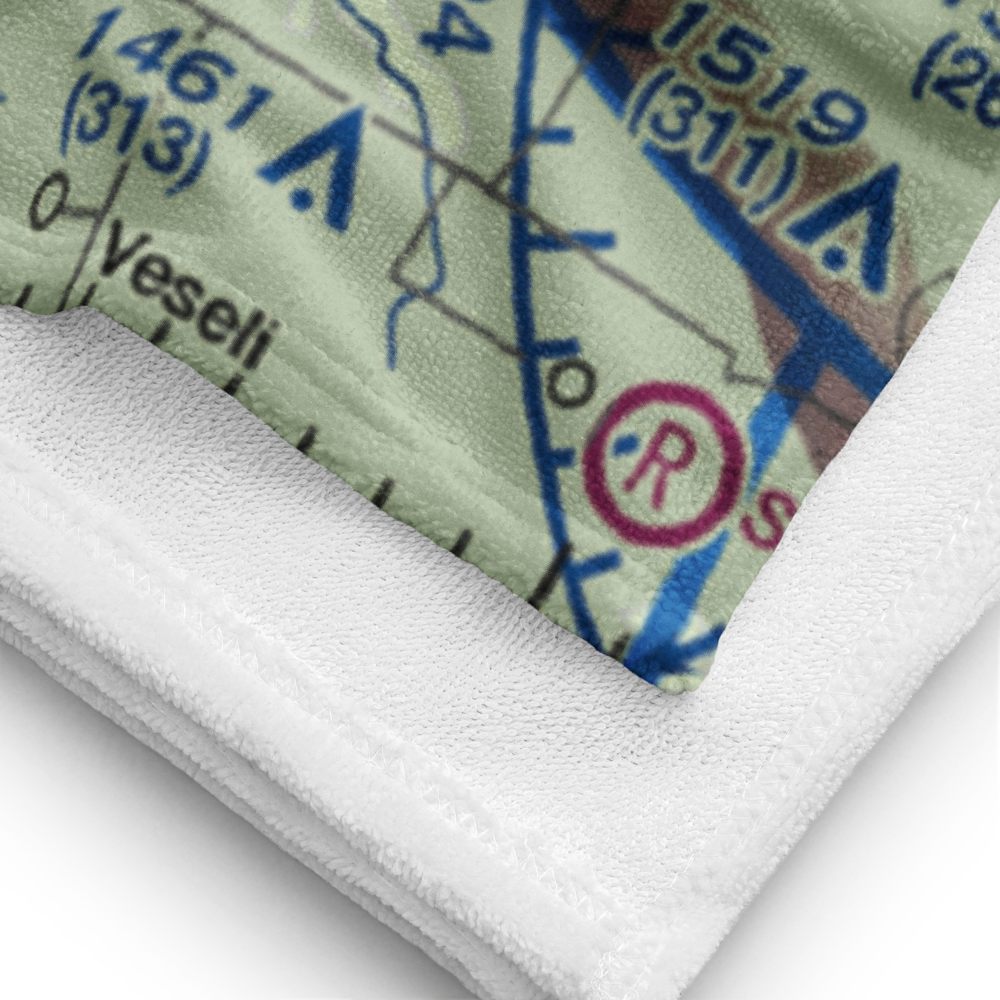 Merill L Harris Field (9MN6) VFR Sectional Towel 