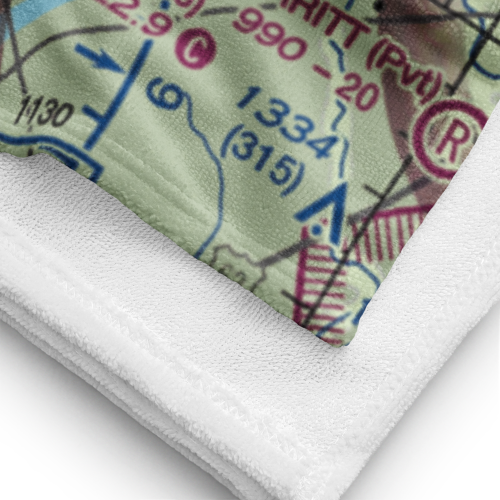 Merts Field (3OH9) VFR Sectional Towel 