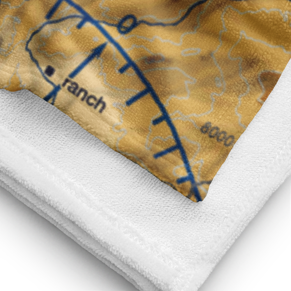 Mesa View Ranch Airport (5CO7) VFR Sectional Towel 