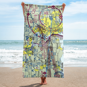 Mesmer Airport (NY49) VFR Sectional Towel