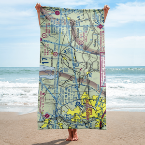 Metropolitan Airport (13MA) VFR Sectional Towel