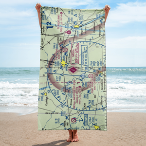 Mexia Limestone County Airport (LXY) VFR Sectional Towel