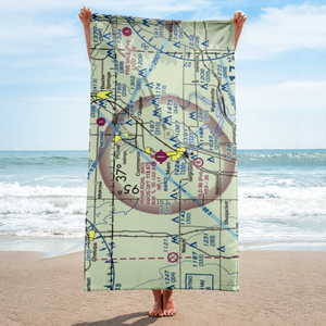 Miami Regional Airport (MIO) VFR Sectional Towel