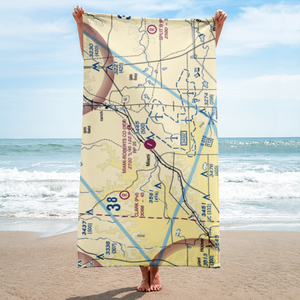 Miami Roberts County Airport (3E0) VFR Sectional Towel