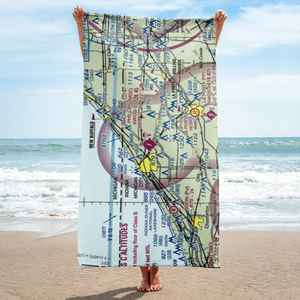 Michigan City Municipal Airport (MGC) VFR Sectional Towel