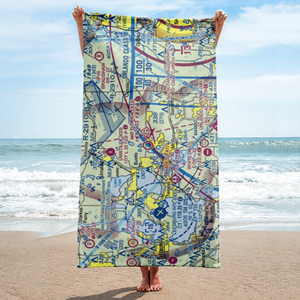 Mid Florida at Eustis Airport (X55) VFR Sectional Towel