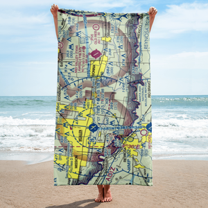 Mid-Valley Dusters Inc Airport (43TX) VFR Sectional Towel