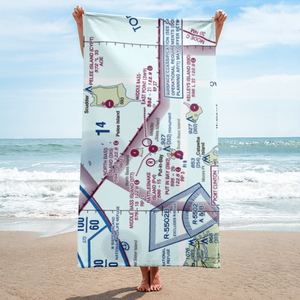 Middle Bass-East Point Airport (3W9) VFR Sectional Towel