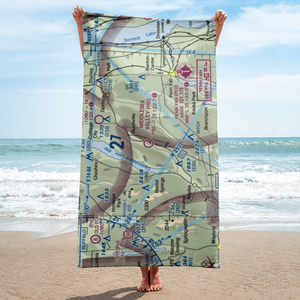 Middlesex Valley Airport (4N2) VFR Sectional Towel