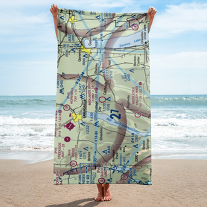 Midlakes Airport (92G) VFR Sectional Towel