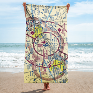 Midland International Airport (MAF) VFR Sectional Towel