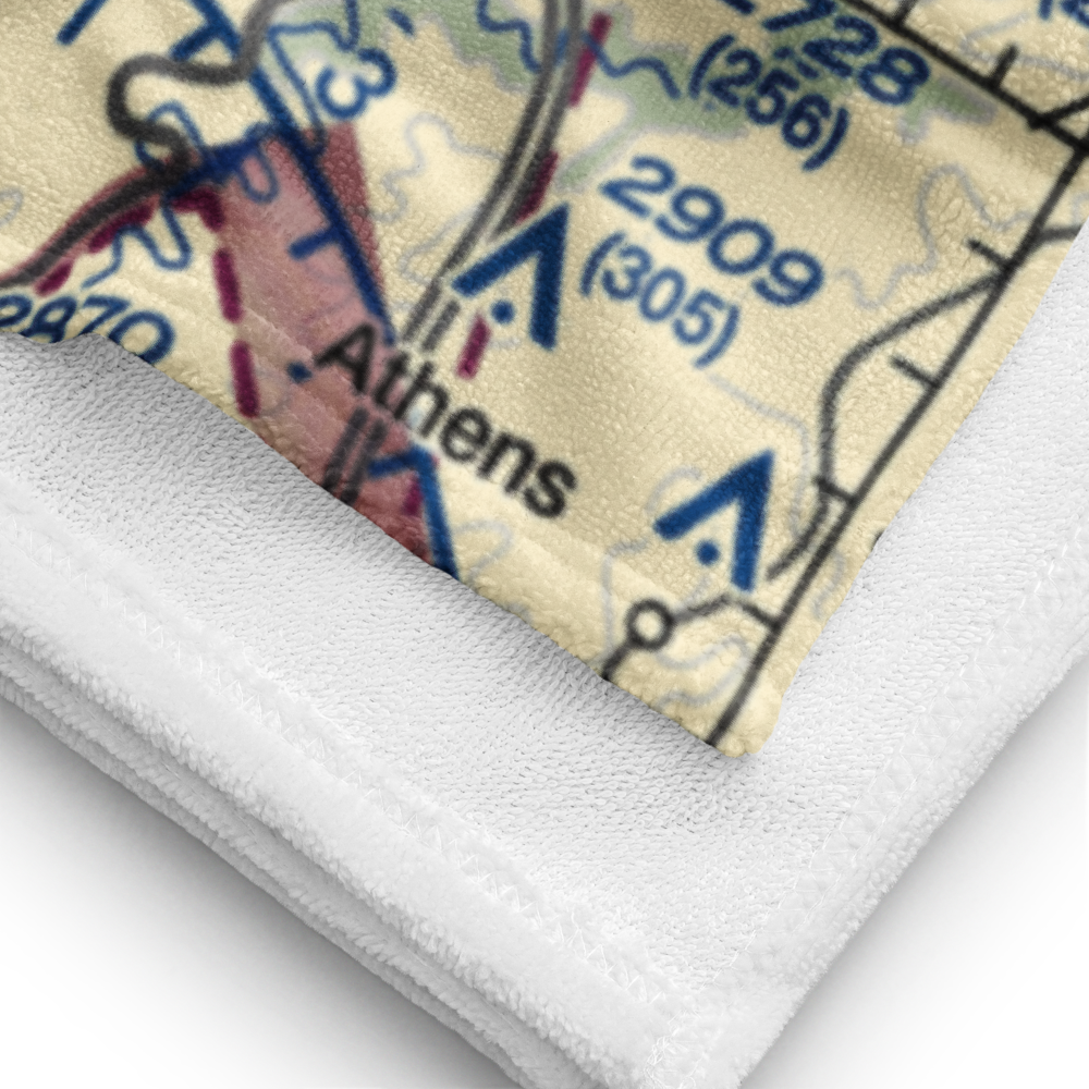 Mike Ferrell Field (WV09) VFR Sectional Towel 