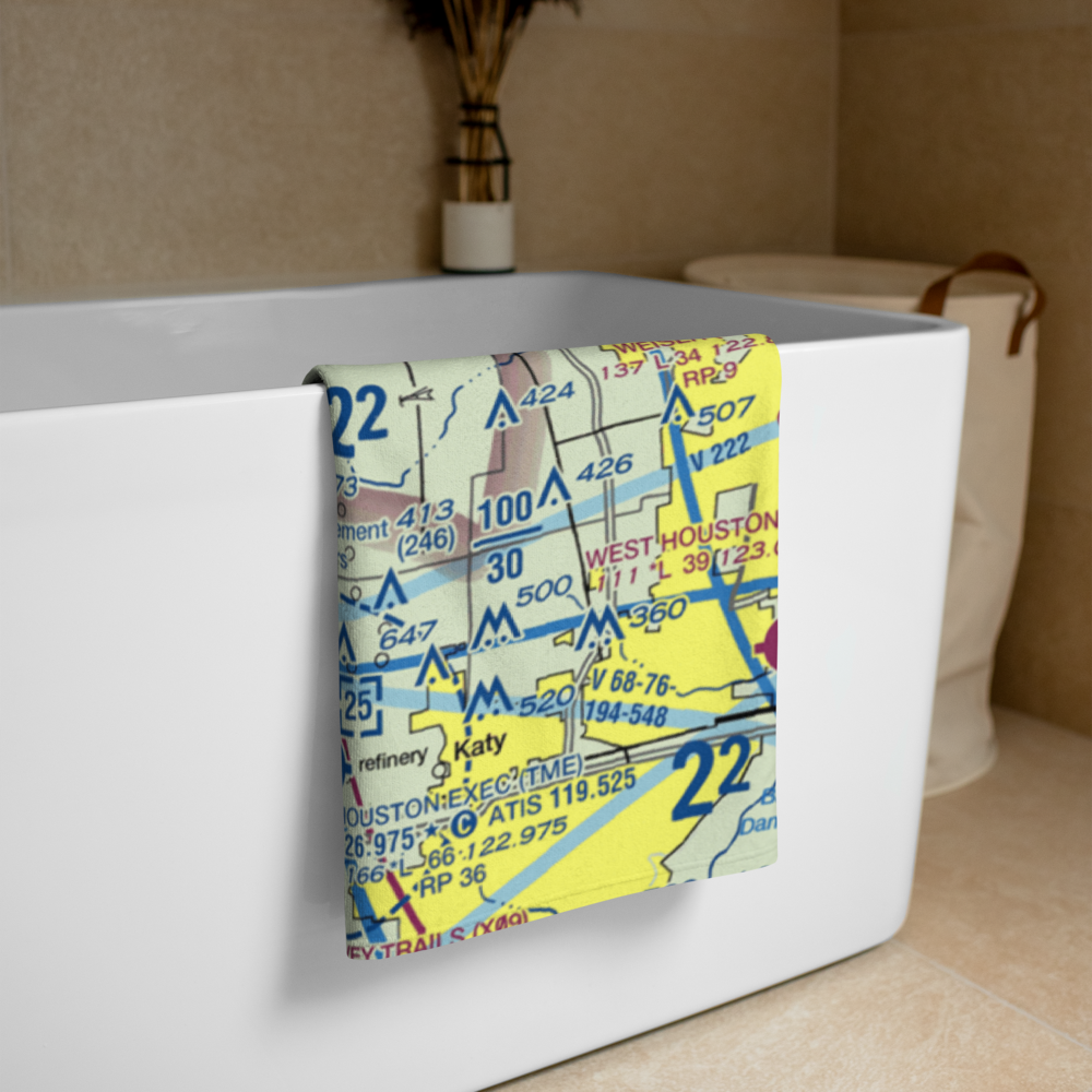 Mikeska Field (1XA4) VFR Sectional Towel 