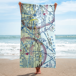 Mile Creek Airport (5CT7) VFR Sectional Towel