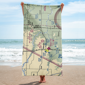 Mill Iron Ranch South Airport (36XS) VFR Sectional Towel