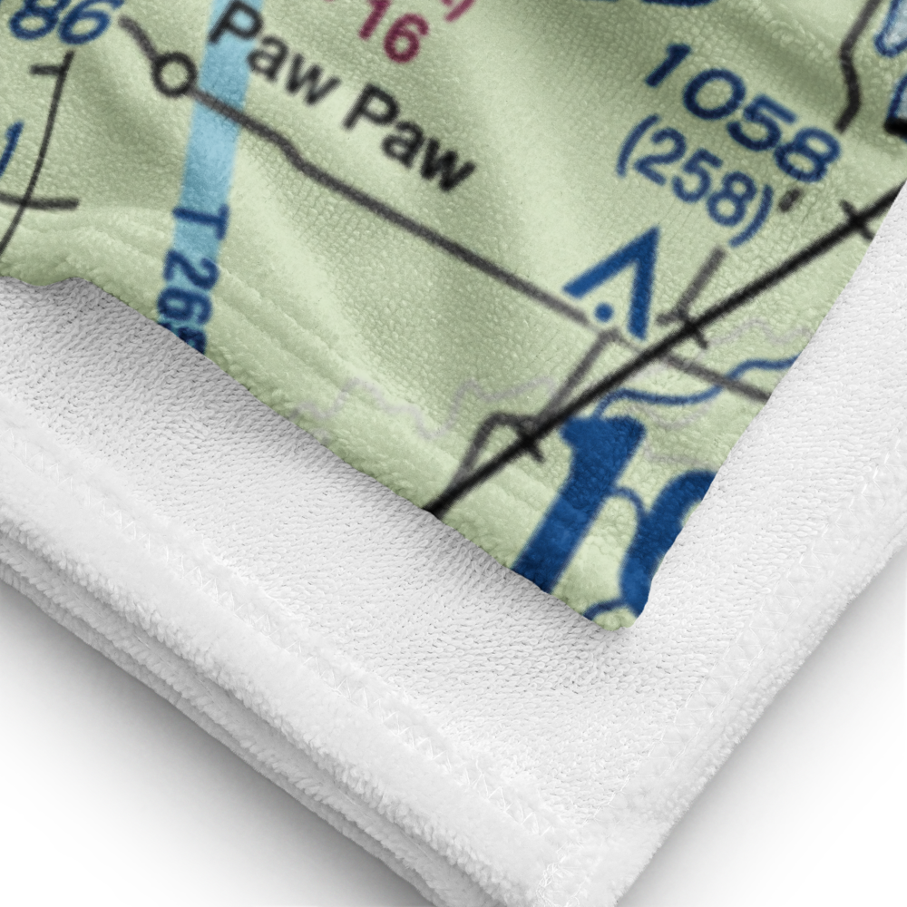 Miller Airport (79IL) VFR Sectional Towel 