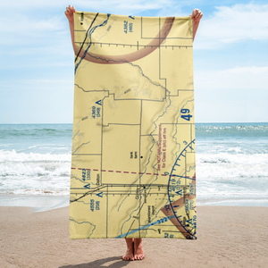 Miller Airstrip (1NE6) VFR Sectional Towel