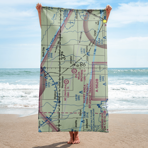 Miller Brothers Airport (OK47) VFR Sectional Towel