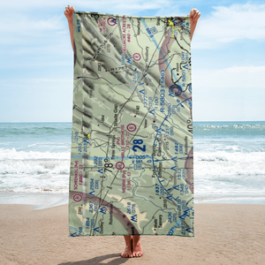 Mills Brothers Airport (05PS) VFR Sectional Towel