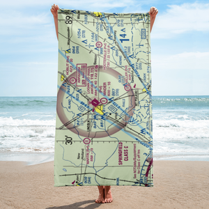 Minder Airport (37IL) VFR Sectional Towel