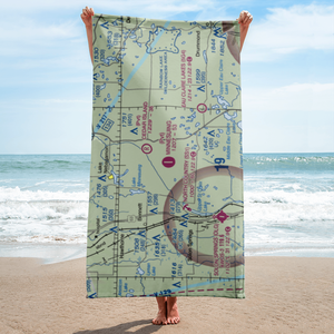 Minnesuing Airport (WI31) VFR Sectional Towel