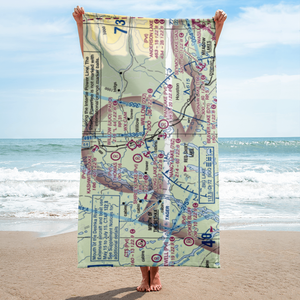 Minuteman Lake Seaplane Base (MFN) VFR Sectional Towel