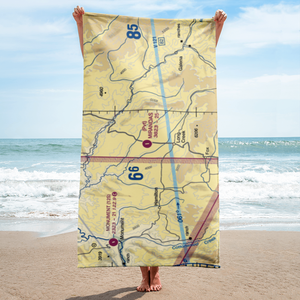 Miranda's Skyranch Airport (OR07) VFR Sectional Towel