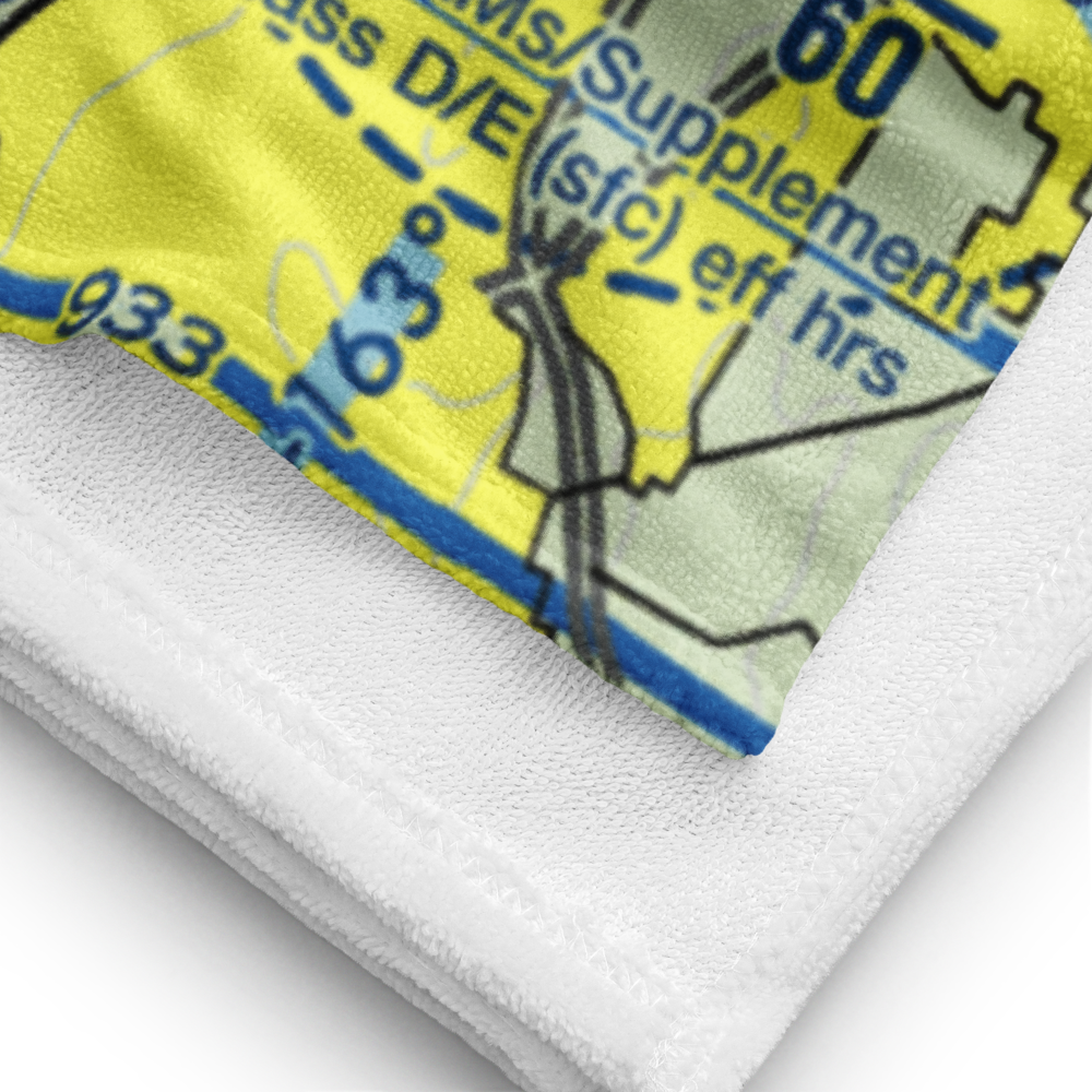 Mirth Airport (WA22) VFR Sectional Towel 