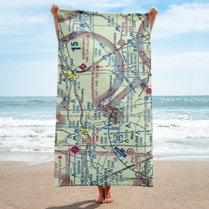 Mississinewa Reservoir Landing Area Seaplane Base (43I) VFR Sectional Towel