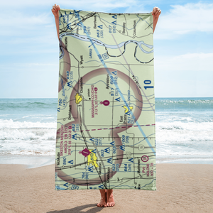 Mississippi County Airport (CHQ) VFR Sectional Towel
