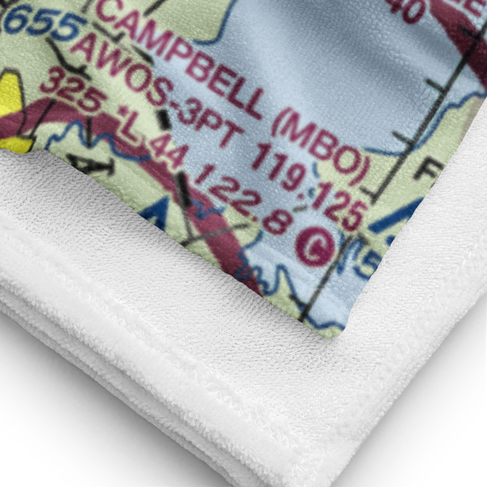 Mississippi Petrified Forest Airport (MS42) VFR Sectional Towel 