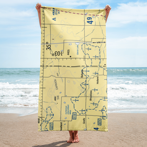 Mitchell Farms Airport (NM30) VFR Sectional Towel