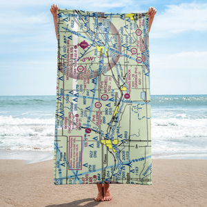 Mitchell RLA Restricted Landing Area (67IL) VFR Sectional Towel