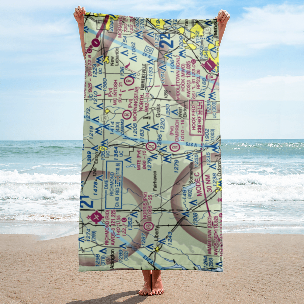 Mite Airport (OI89) VFR Sectional Towel 