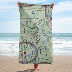 Mj Aviation Ii Airport (SD00) VFR Sectional Towel