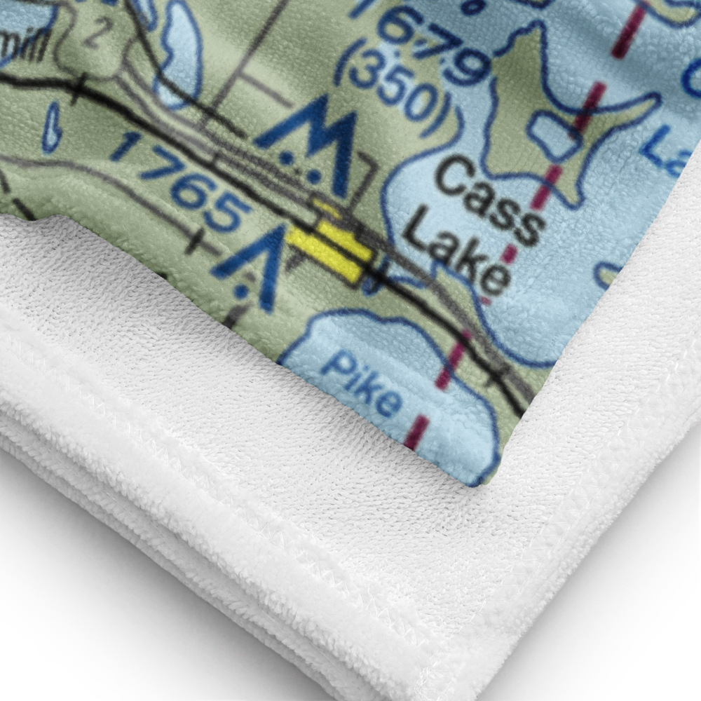 Moberg Air Base (MN13) VFR Sectional Towel 