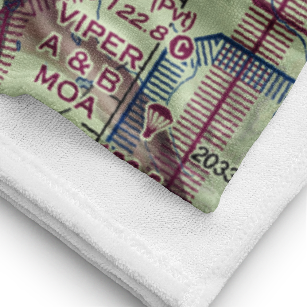 Moen's Ranch Airport (AK52) VFR Sectional Towel 