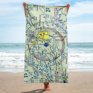 Monroe County Airport (BMG) VFR Sectional Towel