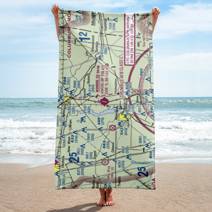 Monroe County Airport (M40) VFR Sectional Towel